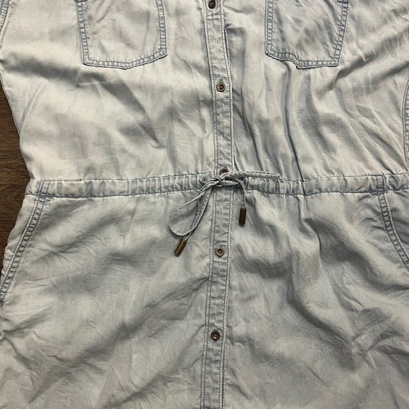 Banana Republic Light Blue Denim Dress - Picture 5 of 8